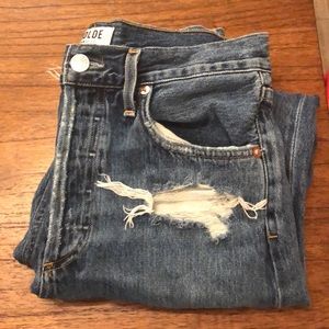 A GOLDE Jamie distressed Jean